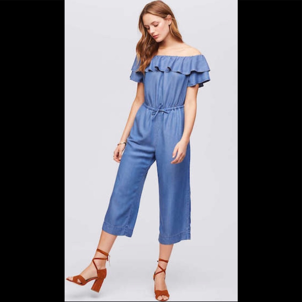 Clu off the shoulder Jumpsuit
